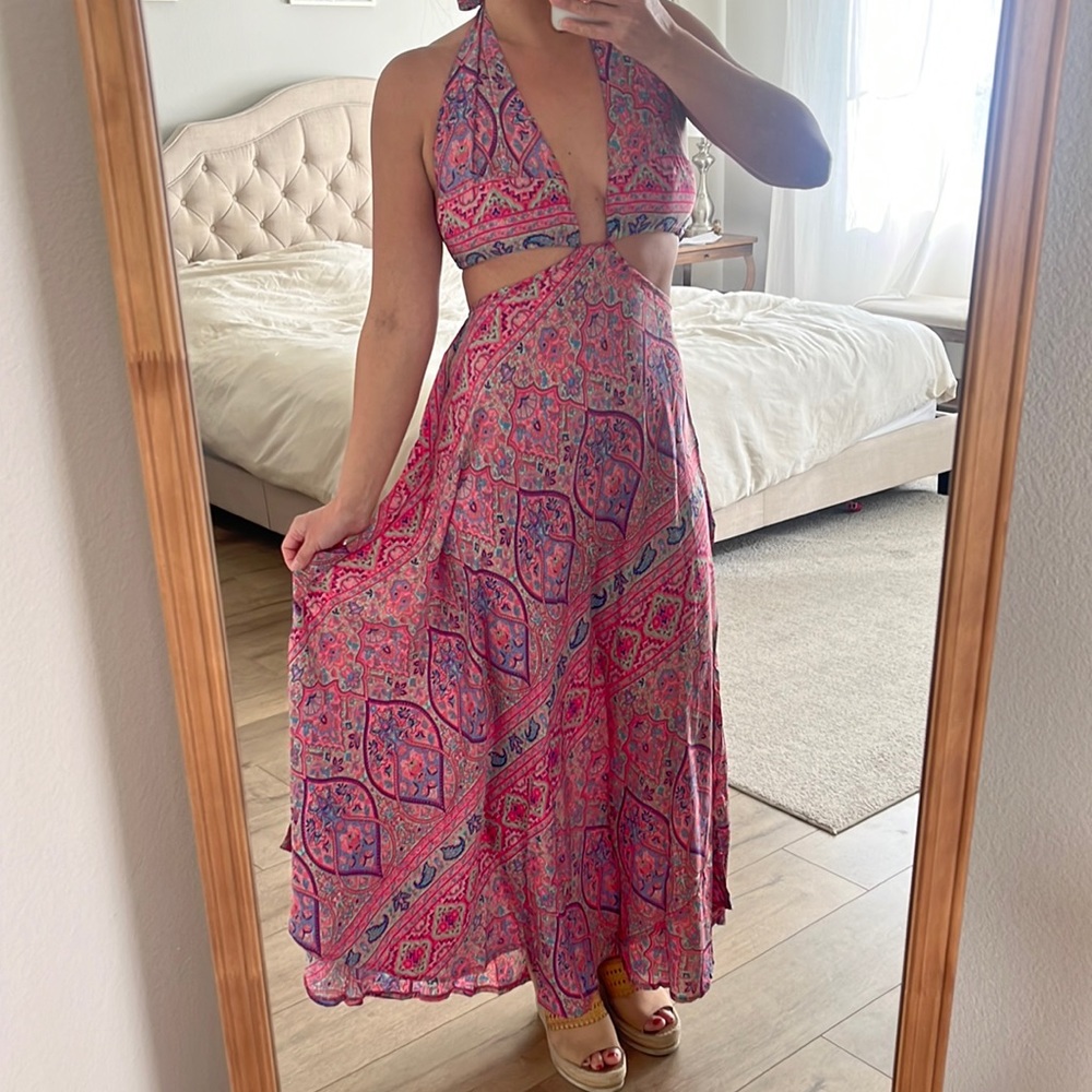 Beautiful boho style  boutique dress.